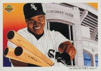 1992 Upper Deck #87 Frank Thomas White Sox Checklist Baseball Card