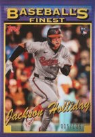 2024 Topps Finest What If 1993 Finest Prototypes #93-25 Jackson Holliday Purple Refractor Baseball Card