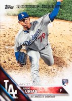 2016 Topps Update #US136 Julio Urias Baseball Card