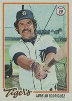 1978 Topps #342 Aurelio Rodriguez Baseball Card