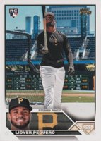 2023 Topps #238 Liover Peguero Ssp Baseball Card