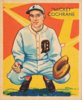 1934 Diamond Stars  #9 Mickey Cochrane Baseball Card