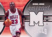 2005 Upper Deck Hardcourt Materials #HM-MJ Michael Jordan Jersey Basketball Card