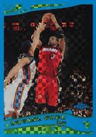 2005 Topps Chrome #51 Dwyane Wade Blue Xfractor Basketball Card