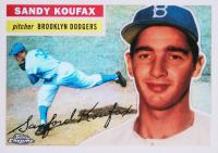 2019 Topps Complete Set Chrome Greatest Card Reprints #17 Sandy Koufax Baseball Card