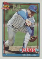1991 Topps Desert Shield #501 Mike Bielecki Baseball Card