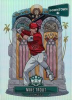 2021 Panini Diamond Kings Downtown #D4 Mike Trout Baseball Card