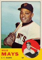1963 Topps #300 Willie Mays Baseball Card