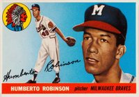 1955 Topps #182 Humberto Robinson Baseball Card
