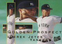 1995 Ultra Golden Prospect #7 Derek Jeter Baseball Card