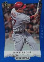 2012 Panini Prizm #50 Mike Trout Blue Prizm Baseball Card