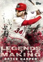 2018 Topps Legends in the Making #BH Bryce Harper Baseball Card
