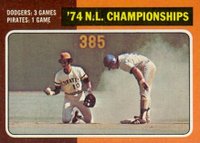 1975 Topps #460 N.L. Championships Baseball Card