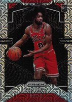 2019 Panini Prizm #253 Coby White Mojo Prizm Basketball Card
