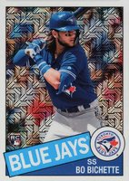 2020 Topps Silver Pack 1985 Chrome Promo #41 Bo Bichette Baseball Card