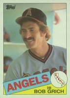 1985 Topps #465 Bob Grich Baseball Card