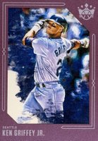 2020 Panini Diamond Kings #143 Ken Griffey Jr. Plum Frame Baseball Card