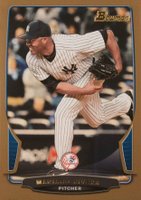 2013 Bowman #141 Mariano Rivera Gold Baseball Card