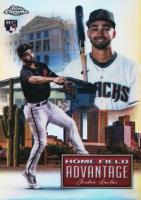 2024 Topps Chrome Update Home Field Advantage #14 Jordan Lawlar Baseball Card