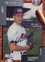 1992 Fleer Procards #777 Andy Pettitte Greensboro Hornets Baseball Card