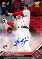 2023 Topps Now Offseason Rookie Cup MLB All-Star Rookie Team #RC6A Masataka Yoshida Autograph Baseball Card