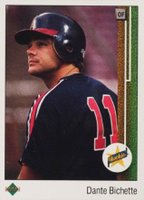 1989 Upper Deck #24 Dante Bichette Star Rookie Baseball Card
