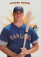 2001 SP Authentic #212 Mark Teixeira Baseball Card