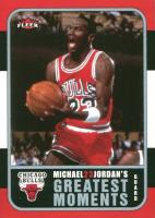2006 Fleer Michael Jordan's Greatest Moments #MJ-3 Michael Jordan Basketball Card
