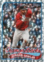 2024 Topps 1989 Topps Baseball #89B1 Jordan Lawlar Foil Baseball Card