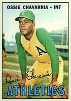 1967 Topps #344 Ossie Chavarria Baseball Card
