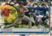 2019 Topps Chrome Sapphire Edition #114 Brandon Lowe Baseball Card