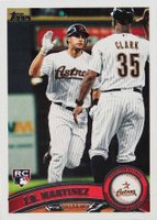 2011 Topps Update #US186 J.D. Martinez Baseball Card