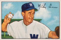 1952 Bowman #174 Mickey Grasso Baseball Card