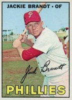 1967 Topps #142 Jackie Brandt Baseball Card