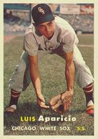 1957 Topps #7 Luis Aparicio Baseball Card