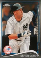 2014 Topps Chrome #56 Derek Jeter Running Baseball Card