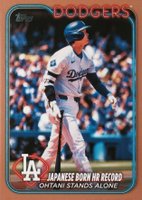 2024 Topps Update #US123 Shohei Ohtani Gold Baseball Card