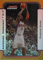 2003 Bowman Rookie & Stars #91 Anfernee Hardaway Chrome-Gold Refractor Basketball Card