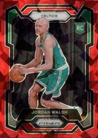 2023 Panini Prizm #158 Jordan Walsh Red Ice Basketball Card