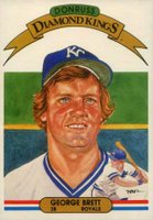 1982 Donruss #15 George Brett Diamond Kings Baseball Card