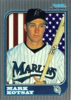 1997 Bowman Chrome International #128 Mark Kotsay Baseball Card