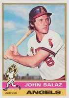 1976 Topps #539 John Balaz Baseball Card