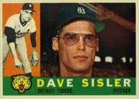 1960 Topps #186 Dave Sisler Baseball Card