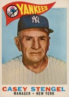 1960 Topps #227 Casey Stengel Baseball Card