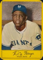 1954 Stahl-Meyer Franks # Willie Mays Baseball Card