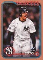 2024 Topps Update #US1 Juan Soto Gold Baseball Card