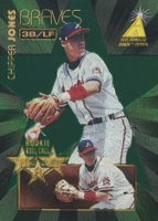 1995 Zenith Rookie Roll Call #3 Chipper Jones Baseball Card
