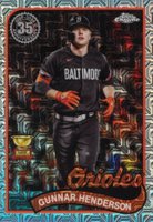 2024 Topps Silver Pack 1989 Chrome Promo #8 Gunnar Henderson Series 2 Baseball Card