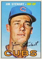 1967 Topps #124 Jim Stewart Baseball Card