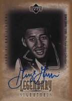 2001 Upper Deck Legends Legendary Signatures #GG-A George Gervin Basketball Card